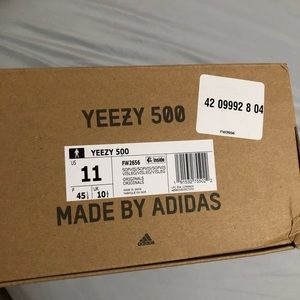 Yeezy soft vision sneakers (new)